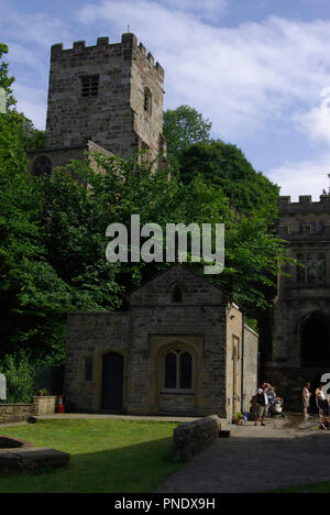 St Winefride`s Well, Holywell, North Wales, Vereinigtes Königreich, Stockfoto